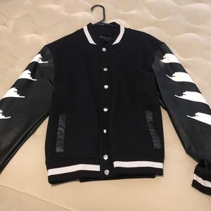 Inc Concept Strokes Varsity Jacket